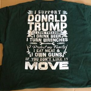 Trump support T-shirt